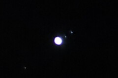 今夜の木星とガリレオ衛星20231111