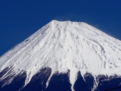 昼の富士山