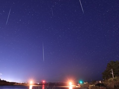 ふたご座流星群③