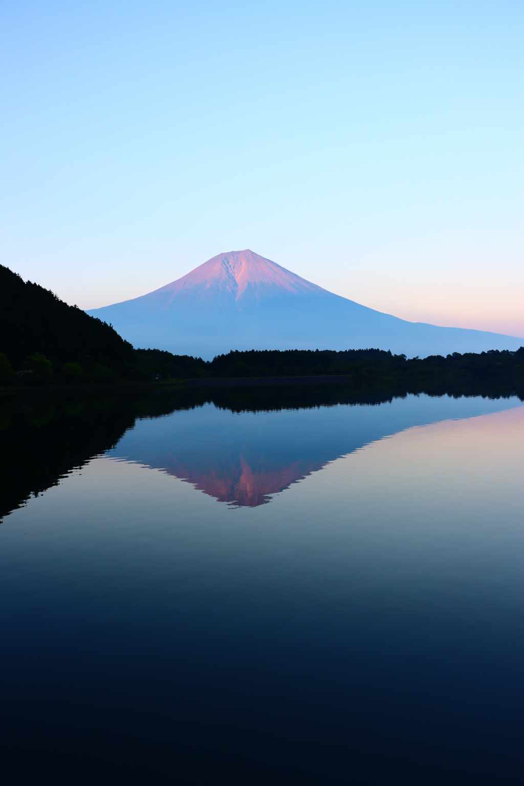田貫湖からの富士山