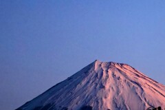 今朝の富士