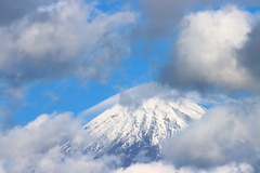 午前の富士