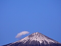 今から笠をかぶります。