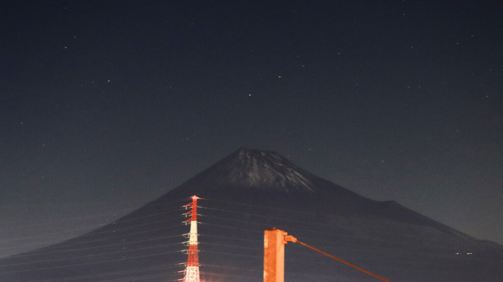 久しぶりに田子の浦からの富士山