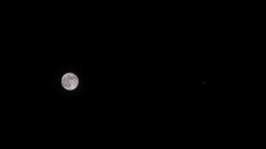 満月が木星に接近20231029