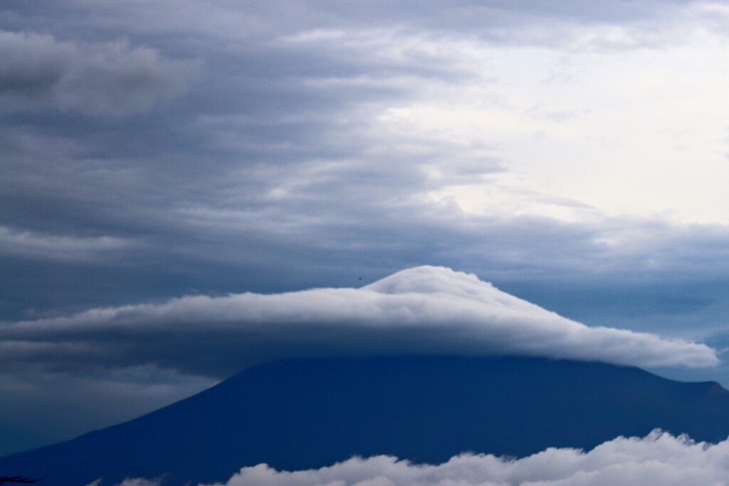 昨日の笠雲
