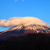 花輪君のような笠雲