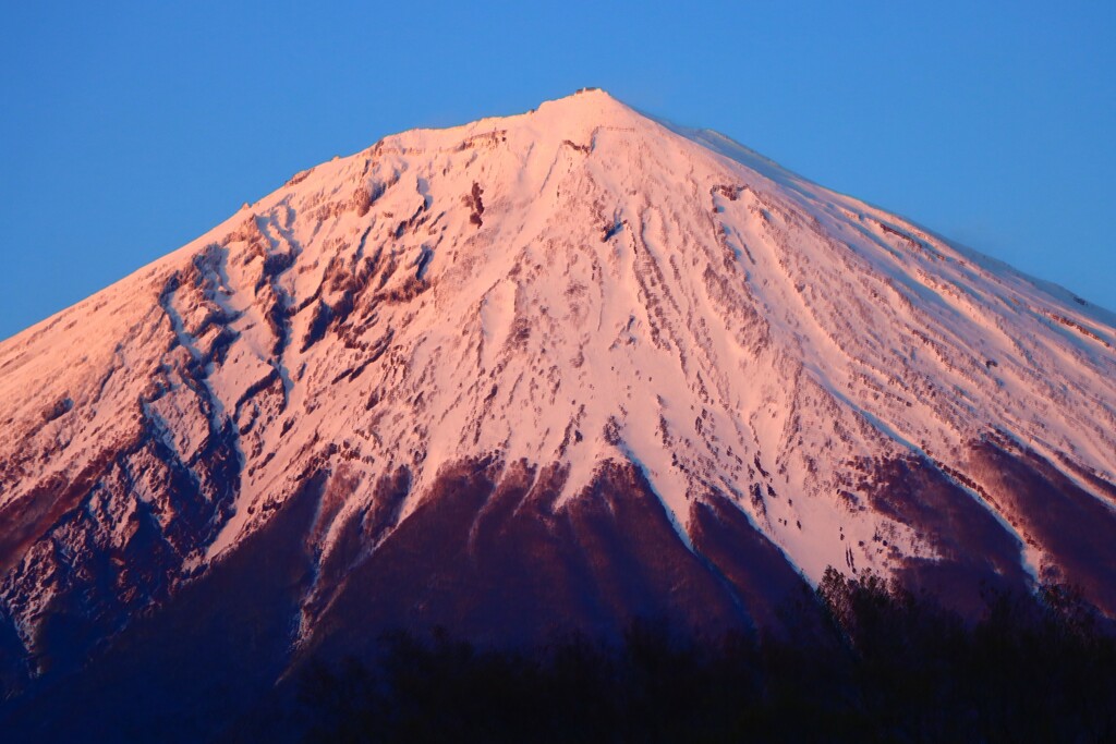 夕富士