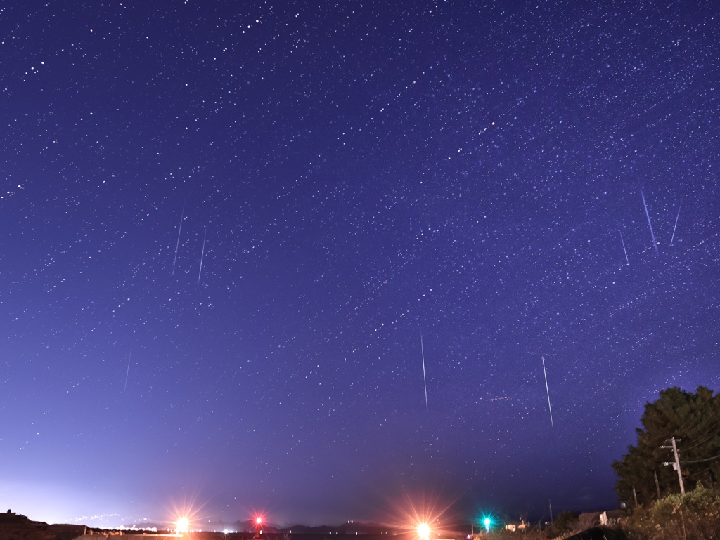ふたご座流星群⑤