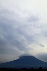今日の笠雲