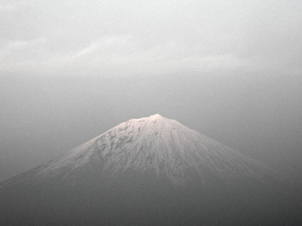浮かぶ富士