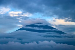 富士山に螺旋階段