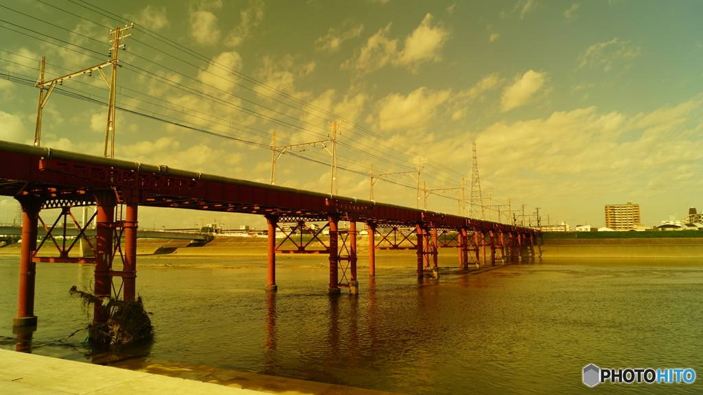 赤い鉄橋①