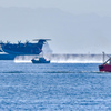 US-2の着水シーン