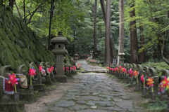 地蔵様の参拝道