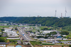 飯岡刑部岬からの展望