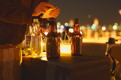 宴会のお片付け