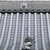 甍と逆獅子吽形