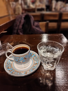 仕事後のコーヒータイム