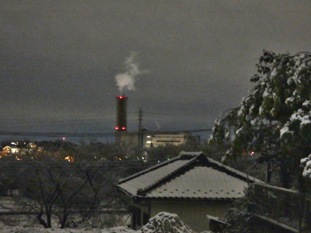 雪が止んだ夜