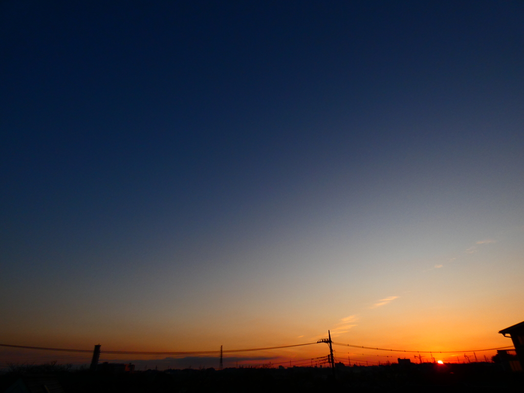 大晦日の日の出