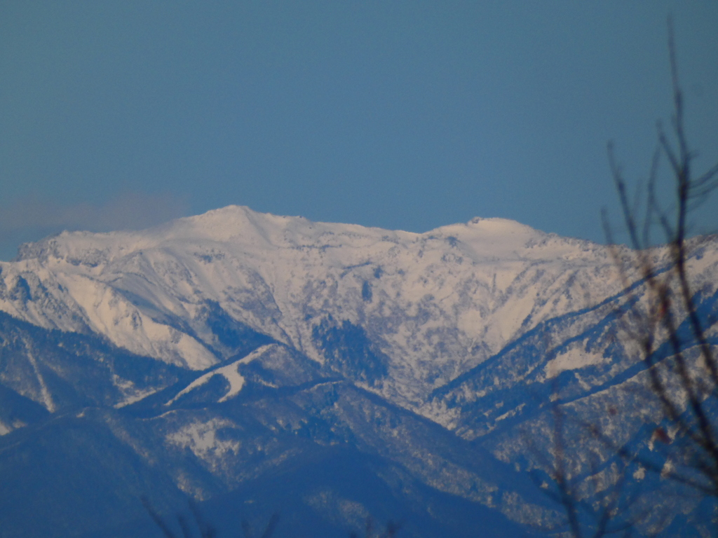 高崎・達磨寺から谷川・守門岳方向