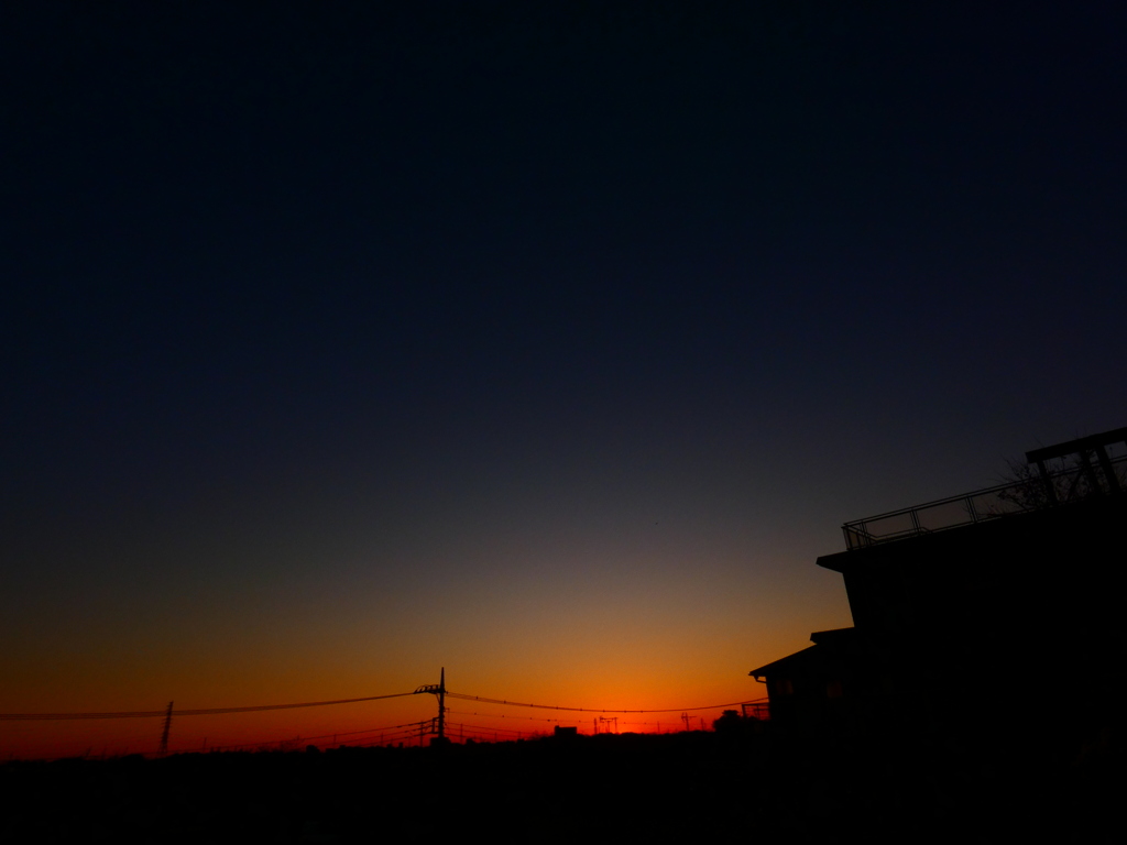 昇ってくる