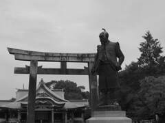 豊国神社　豊臣秀吉像