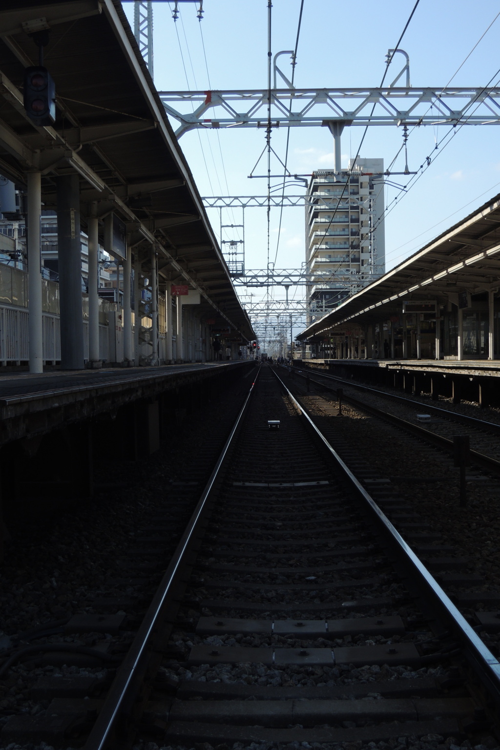 阪急塚口駅線路