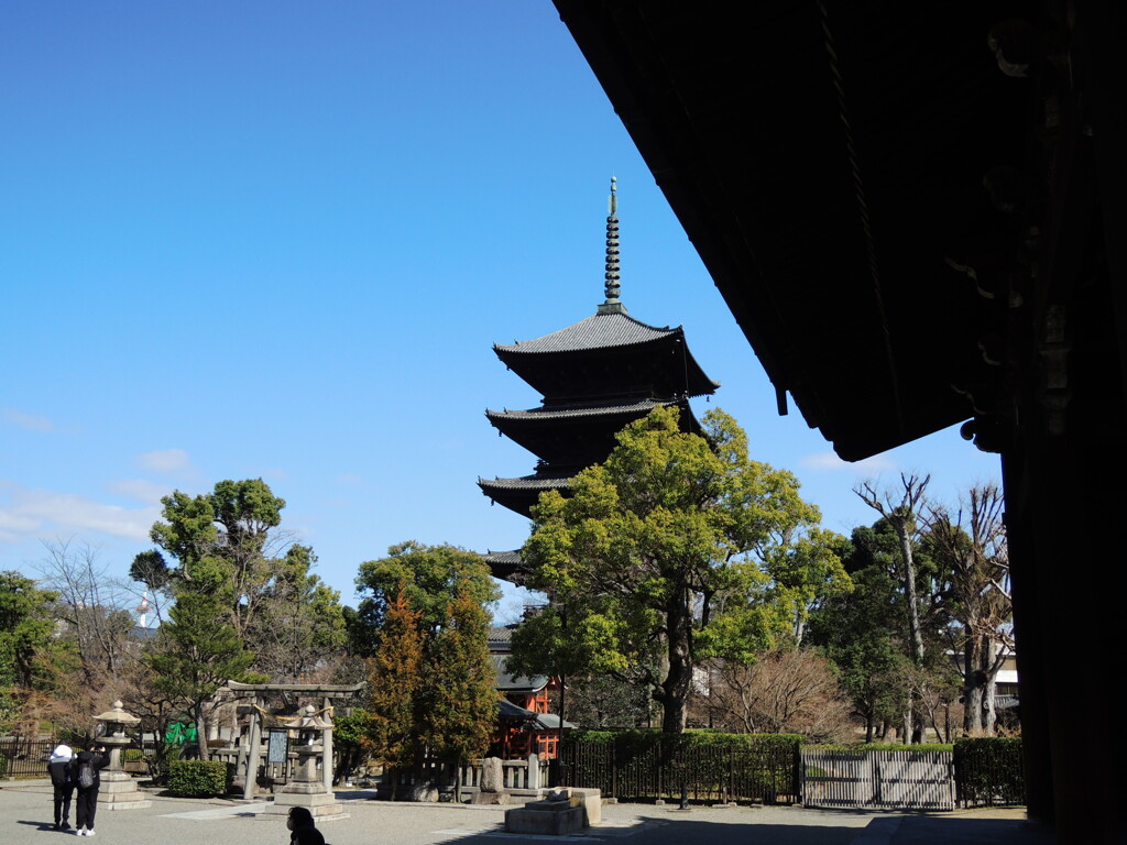 東寺の五重塔