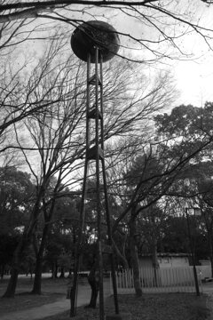 猪名川公園のスピーカー塔