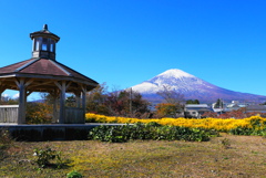 富士と展望台