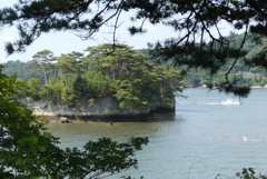 松島の福浦島からの風景