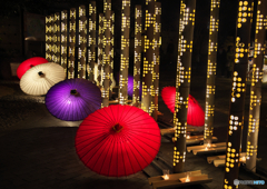 竹細工のあかり