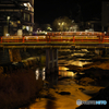 夜の音信川