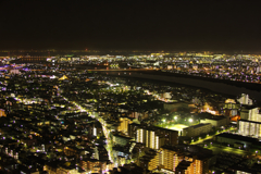 市川市の夜景