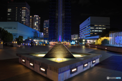 浜広場の明かり