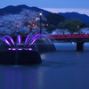 甘木公園の夜景
