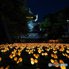 小倉城竹灯り