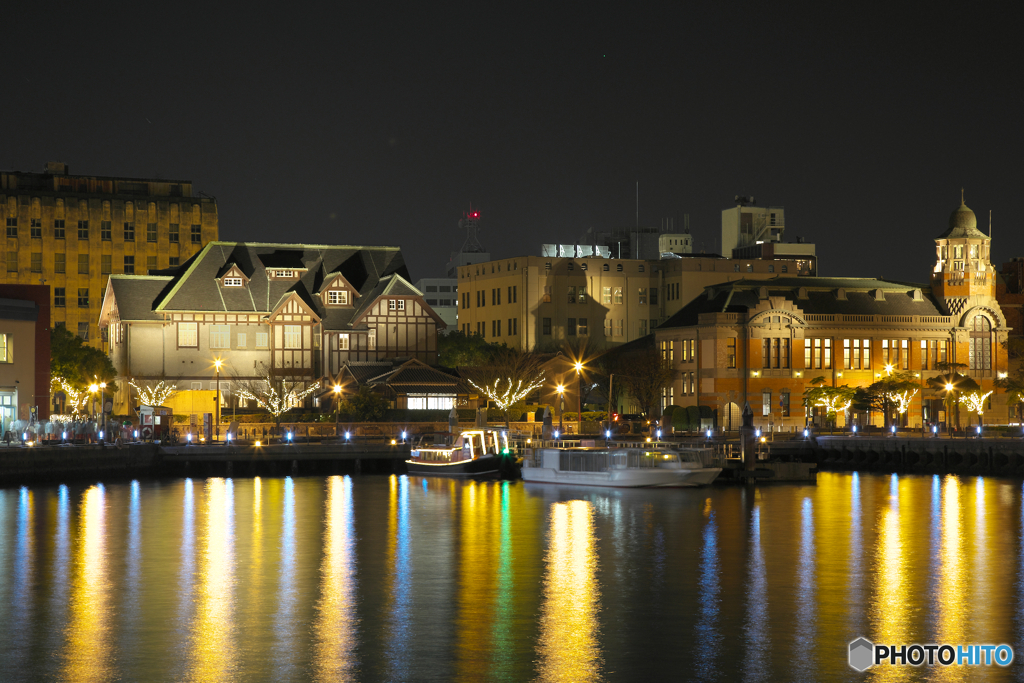 門司港レトロ地区の夜景