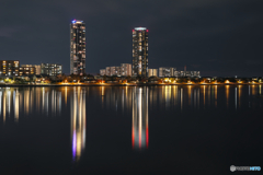 照葉海岸と街並み