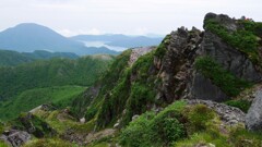 白根からの中禅寺湖と男体山