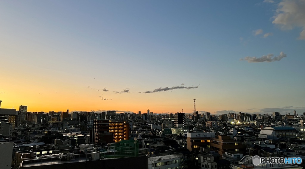 龍のような雲