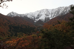 大山と紅葉その2