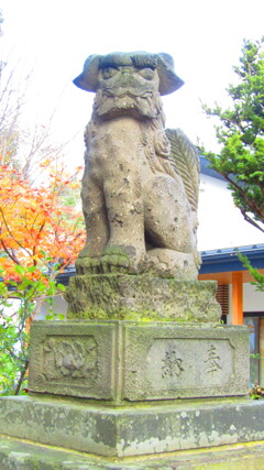 西野神社の狛犬