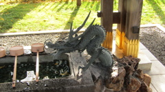 西野神社の手水舎