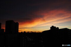 昨日の夕景
