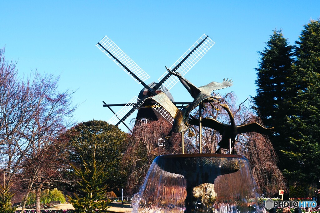 冬のアンデルセン公園