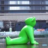 緑のクマさん
