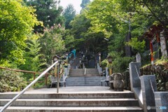 御嶽神社までの石段